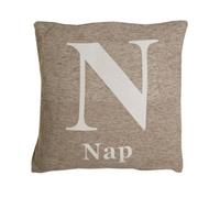 Orsina Natural 'nap' Words Cushion