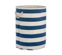 Nautical Blue And White Stripes Laundry Hamper Premier Housewares Blue One Size