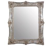 Orsina Neoclassical Champagne Baroque Style Wall Mirror, Timeless Hallway Mirror, Elegant Large Modern Mirror