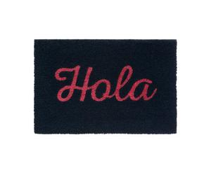 Orsina Neon Hola Welcome Text Doormat