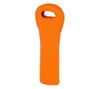 Orsina Neoprene Wine Bottle Holder in Orange Orsina Orange