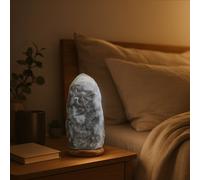 Orsina Nepal Natural Salt Lamp in Grey Orsina Grey