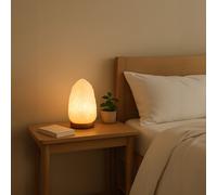 Orsina Nepal Natural Salt Lamp in White Orsina White