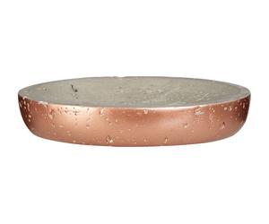 Orsina Neptune Oval Soap Dish, Warm Copper Finish in Gold Orsina Gold