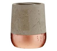 Neptune Bathroom Accessories Set Copper Concrete Organiser Holder Soap Dispenser