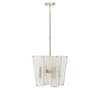 Orsina Nickel Finish Pendant Light