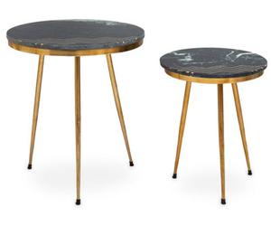 Orsina Nirav Green Marble Side Table