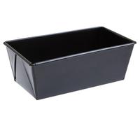 Orsina Non-Stick Bread Loaf Tin, Black Metal Bread Baking Pan, Loaf Baking Tin For 1Lb And 2Lb Cakes And Bread