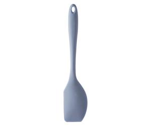 Orsina Non-Stick Light Blue Silicone Spatula,stain Resistant Turner,cooking & Baking Tool With Flat Edge Paddle