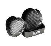 Essentials by Premier Mari Non Stick Springform Cake Tins Set Of 3