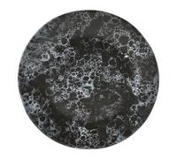 Premier Housewares Hygge Black Faux Marble Dinner Plate