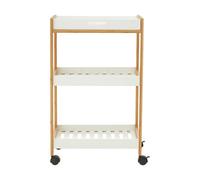 Orsina Nostra 3 Tiers Shelf Unit With Wheels