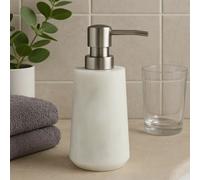 Marble Lotion Dispenser - Off White