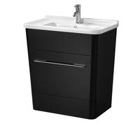 Orsina Ontavio Black Under Basin Cabinet Orsina Black