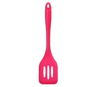 Orsina Orange Silicone Slotted Turner, Scratch-Free Flipper For Smooth Pans, Handy Kitchen Tool, Cooking Spatula in Pink Orsina Pink