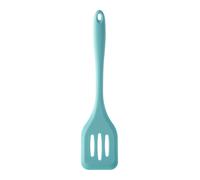 Orsina Orange Silicone Slotted Turner, Scratch-Free Flipper For Smooth Pans, Handy Kitchen Tool, Cooking Spatula in Turquoise Orsina Turquoise