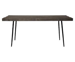 Orsina Organic Dining Table, Rustic Dining Room Table For Breakfast, Sturdy Small Modern Dining Table For Dinner