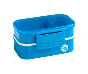 Orsina Organized Orange Lunch Box, Leak Proof Tiffin Box, Comfortable Packed Lunch Box, Portable Lunch Container