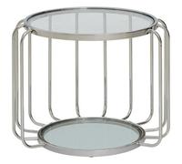 Orsina Oria Side Table With Glass Top
