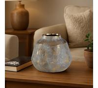 Orsina Orvena Small Grey & Gold Ceramic Vase Orsina Grey