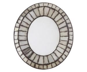 Orsina Oval 3D Mozaic Wall Mirror