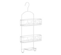 Orsina Paradise 2 Tier Soap Dish Shower Caddy in White Orsina White