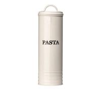 Premier Housewares 507629 Sketch Pasta Canister - Cream Beige H29 x W10 x D10cm