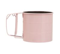 Orsina Pastel Blue Mechanical Sifter, 250ml Handheld Flour Sifter, Icing Sugar & Cocoa Powder Sieve, Fine Mesh Sifter in Pink Orsina Pink