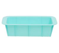 Orsina Pastel Green Silicone Loaf Mould,stain-Resistant Cake Baking Pan,non-Stick Baking Tray For Pound Cake