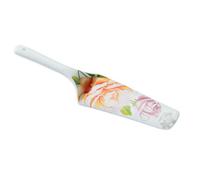 Orsina Peach Rose Cake Slice, High Quality Porcelain Material