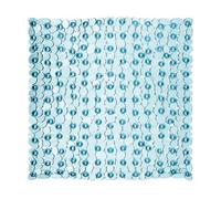Pebble Design Square Bath Mat, Blue