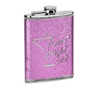 Premier Housewares Hip Flask / Alcohol Flask / Whiskey Flask / Hip Flask for Women / Hip Flask - 8oz