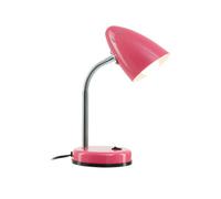 Premier Housewares Flexi Desk Lamp - Pink