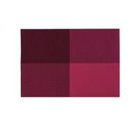 Orsina Pink Pvc Grid Design Placemats - Set Of 4