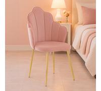 Orsina Pink Velvet Dining Chair