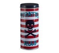 Orsina Pirate Themed Round Storge Canister, Durable Tall Food Container For Bedroom, Versatile Kitchen Canister