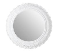 Plume Antique Small Acanthus Leaf Wall Mirror Premier Housewares White One Size