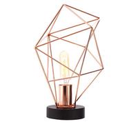 Premier Housewares Wyra Copper Finish Table Lamp