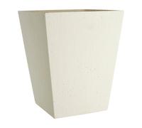 Orsina Polyresin Vase White Polyresin Large Vase
