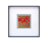 Premier Housewares Poppy Design Framed Wall Art