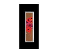 Orsina Poppies Rectangular Framed Wall Art