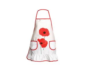 Orsina Poppy Apron in Red Orsina Red