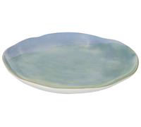 Orsina Porcelain Side Plate With Gold-Plated Accent, Hand-Painted Ceramic Dish in Pastel Tones, Appetizer Plate Orsina Multicolor