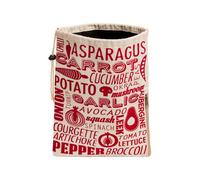 Orsina Porter Red And Natural Vegetable Bag