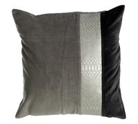Orsina Premier Housewares Grey And Black Cushion
