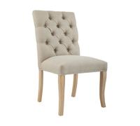 Orsina Premier Housewares Natural Linen Dining Chair