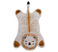 Kids Lion Rug Premier Housewares Gold 100cm diameter