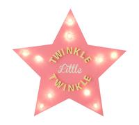 Orsina Premier Kids Twinkle Twinkle LED Light Star in Pink Orsina Pink