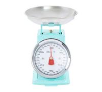 Retro 3kg Pastel Blue Retro Kitchen Scale, Premium Kitchen Scale, Iron Steel Constructed Baking Scale Premier Housewares Green One Size