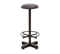 Orsina Premium Antique Blue Leather Bar Stool, Comfortable Design Modern Bar Stool, Durable Bar Stool For Bedroom